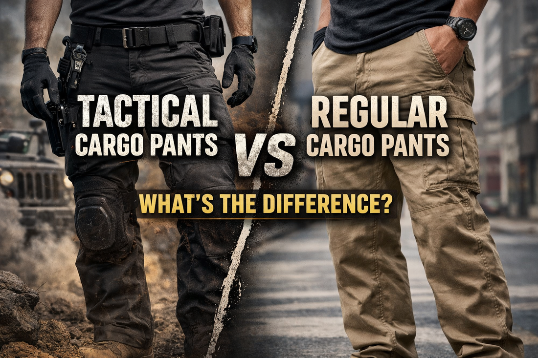 tactical cargo vs regular cargo pants