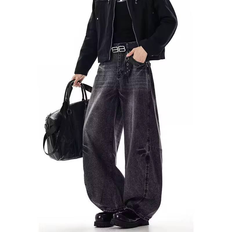 Black baggy jeans