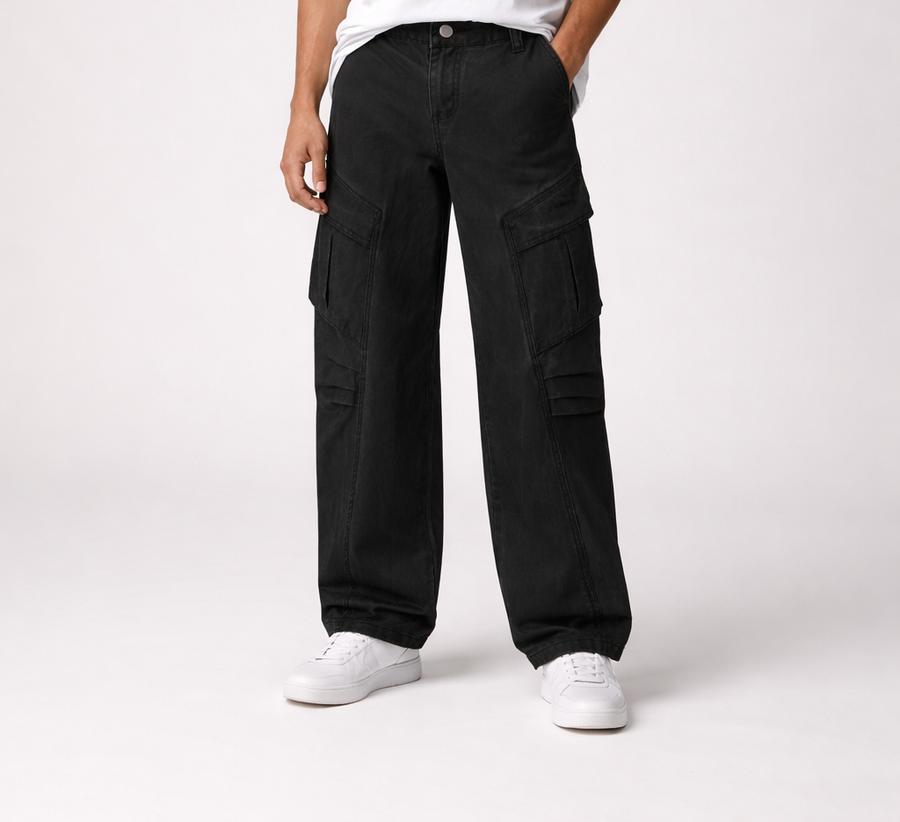 Averon Workwear Cargo in Black