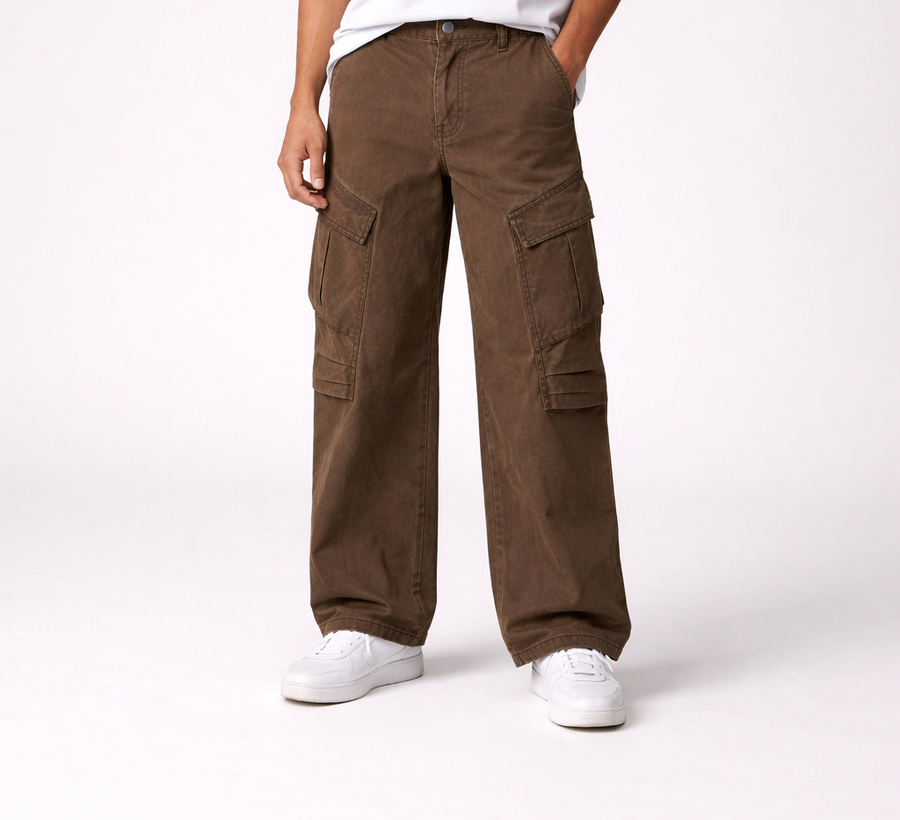 Averon Workwear Cargo in Brown