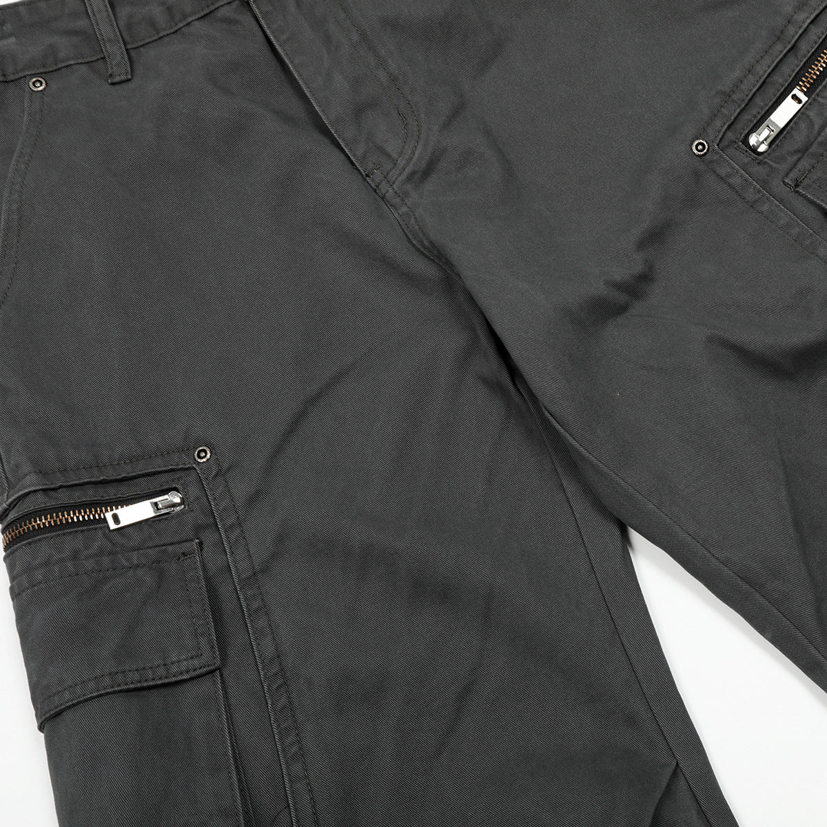 The Dorian Black Wide-Leg Cargo Pant