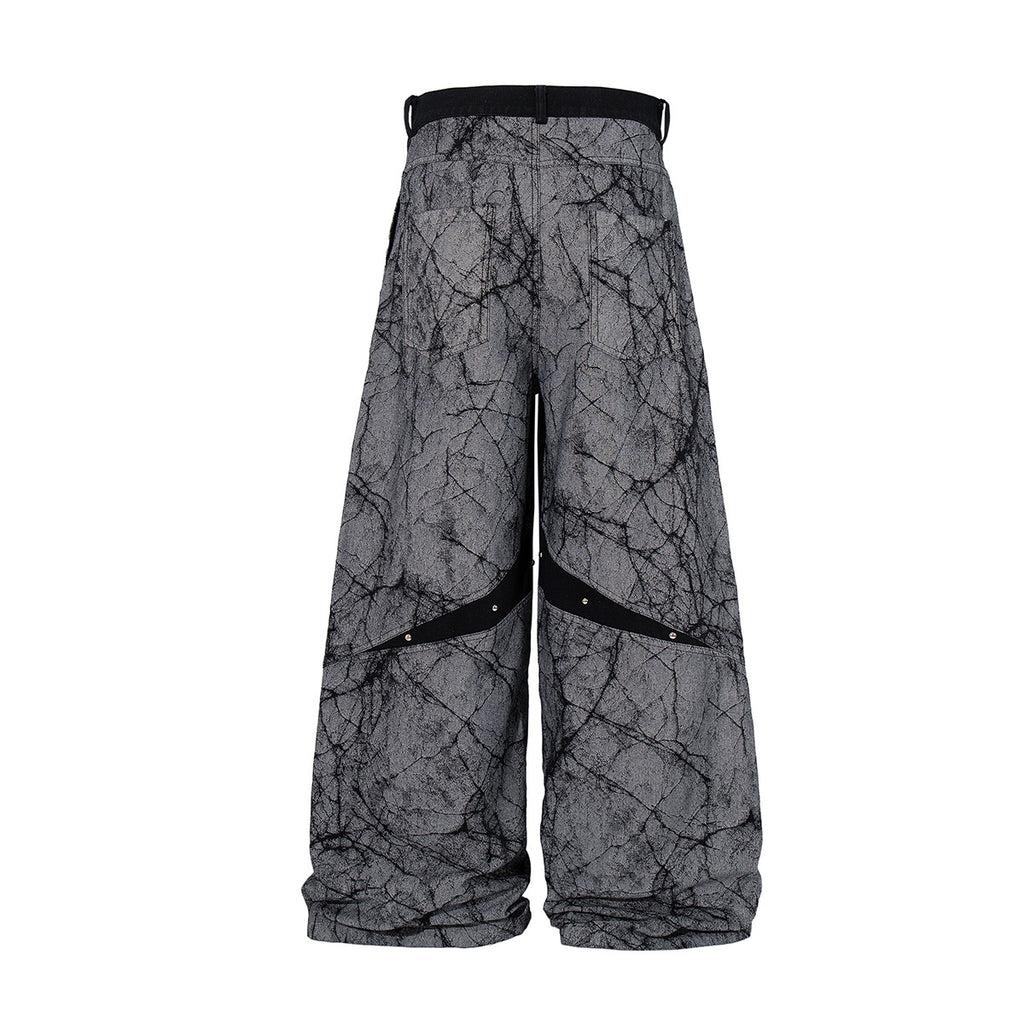 The Everest Deconstructed Wide-Leg Cargo Pant