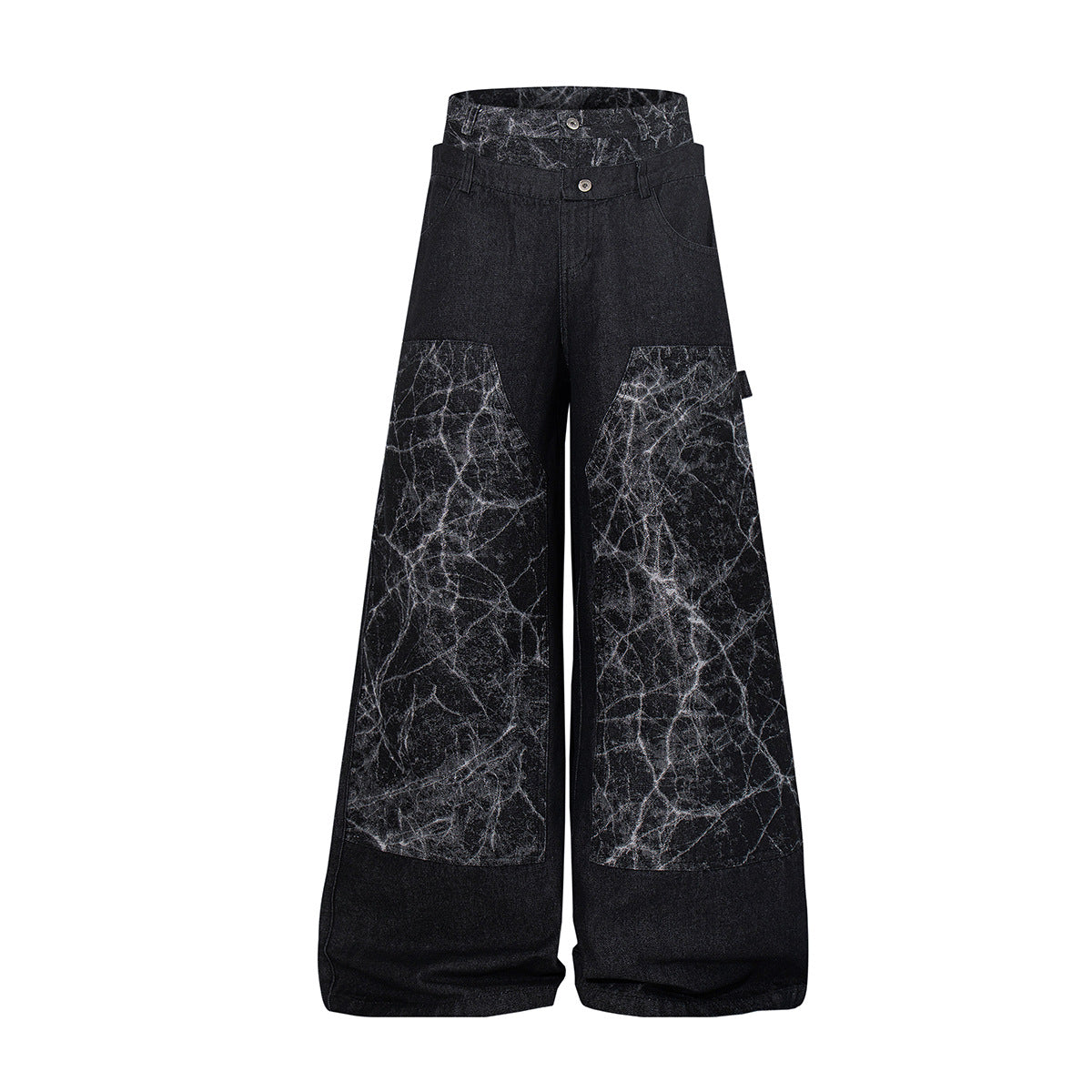 The Hawthorne Washed Wide-Leg Cargo Pant