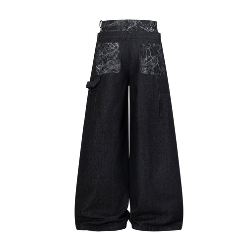The Hawthorne Washed Wide-Leg Cargo Pant