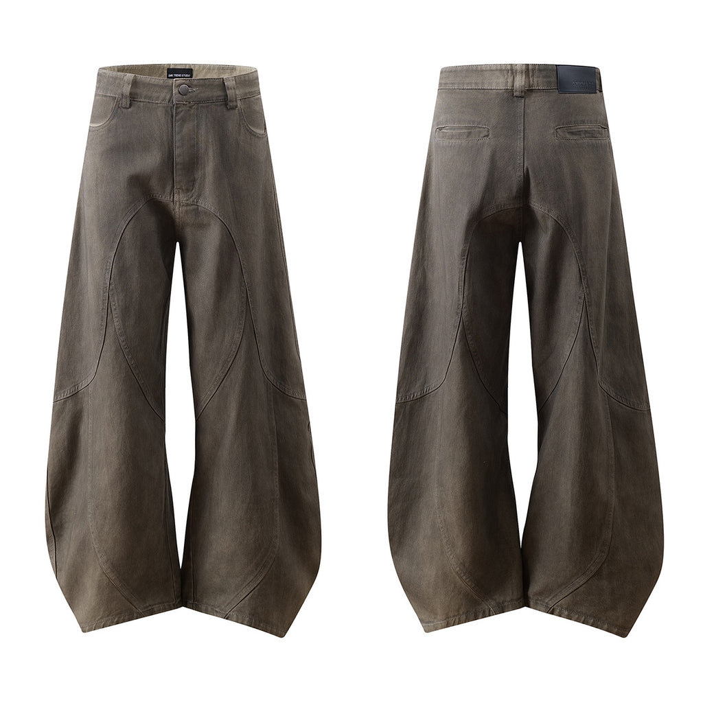The Kaizen Washed Wide-Leg Cargo Pant