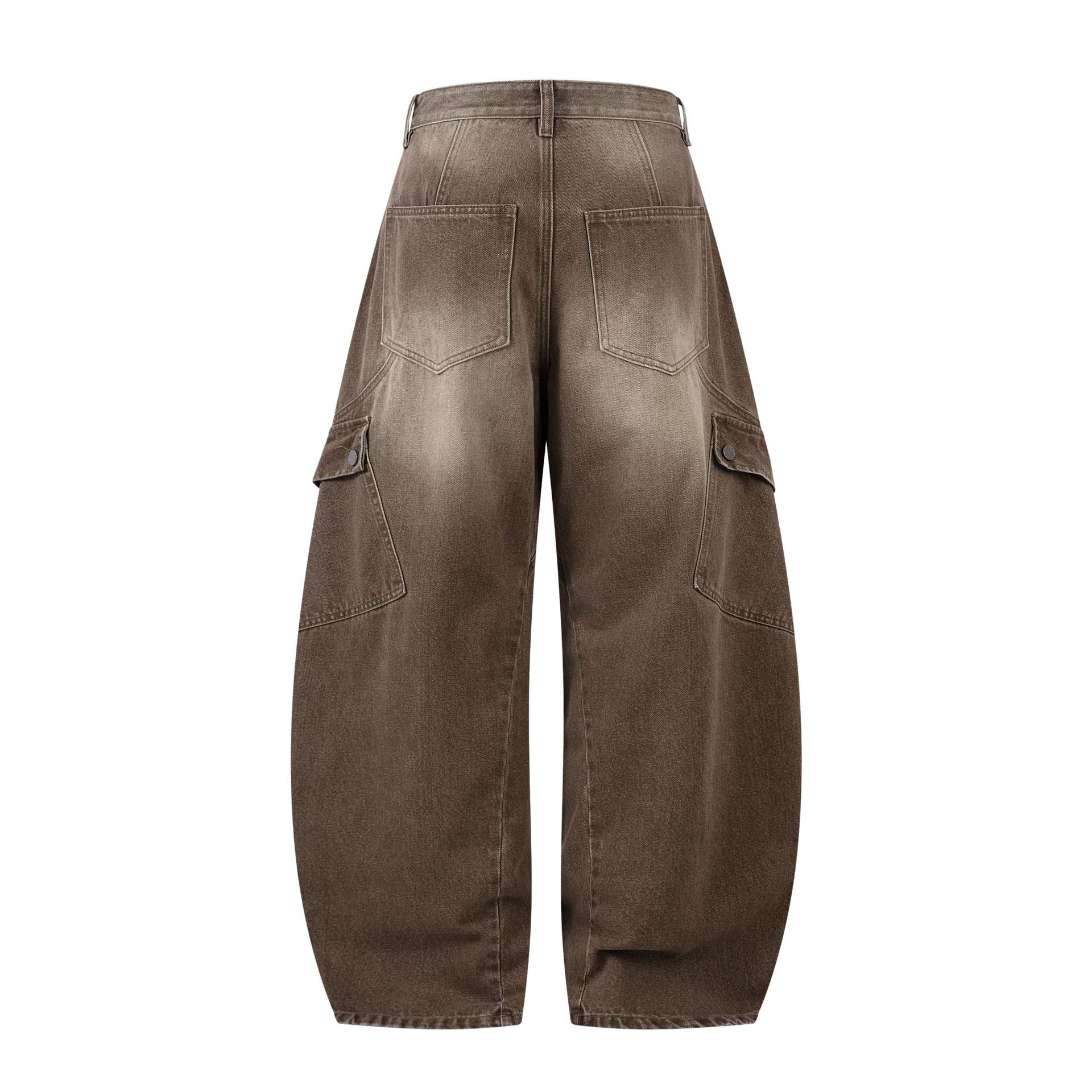 The Stanton Brown Wide-Leg Cargo Pant