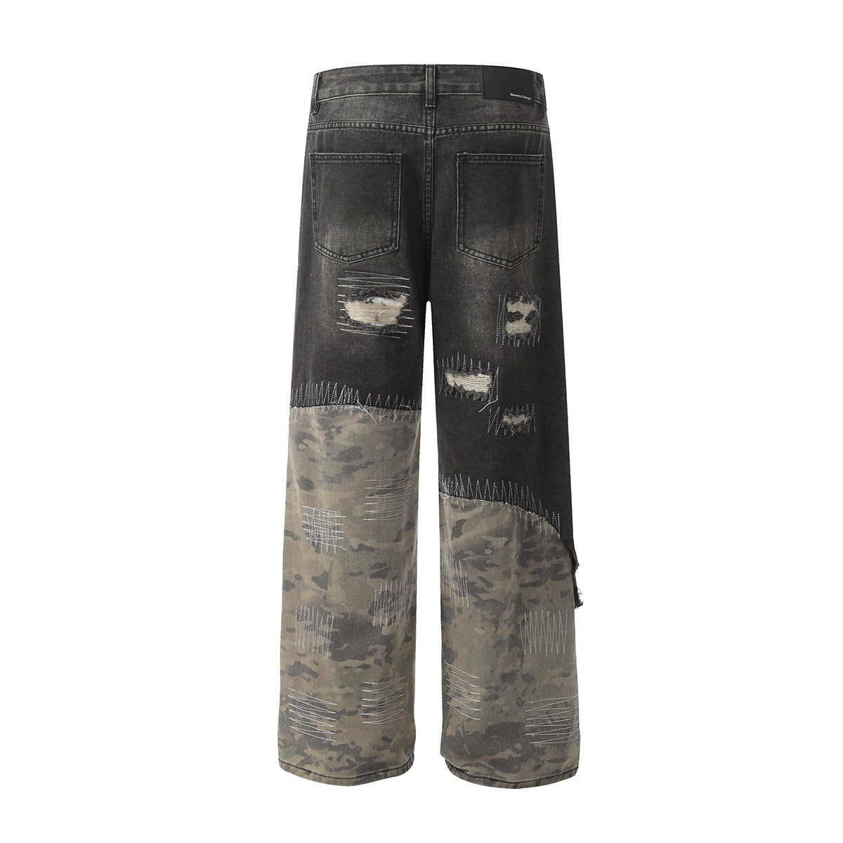 The Virex Camo Patchwork Cargo Pant